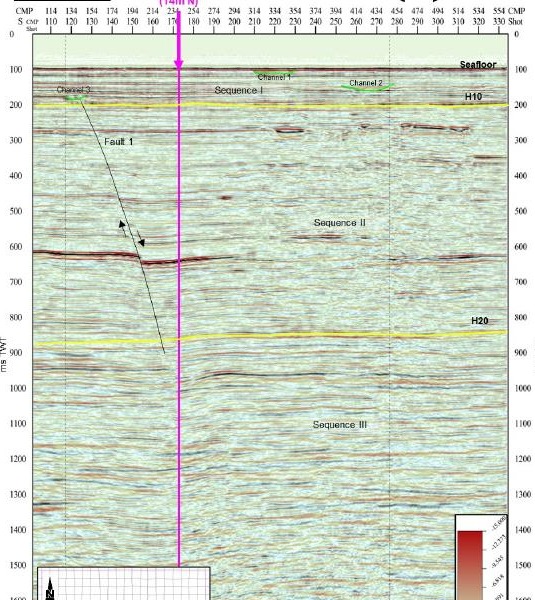 Anonymised seismic data example